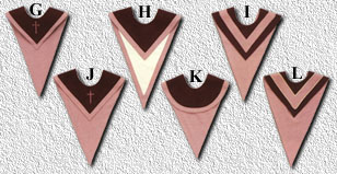 A8, A9 Choir Stoles