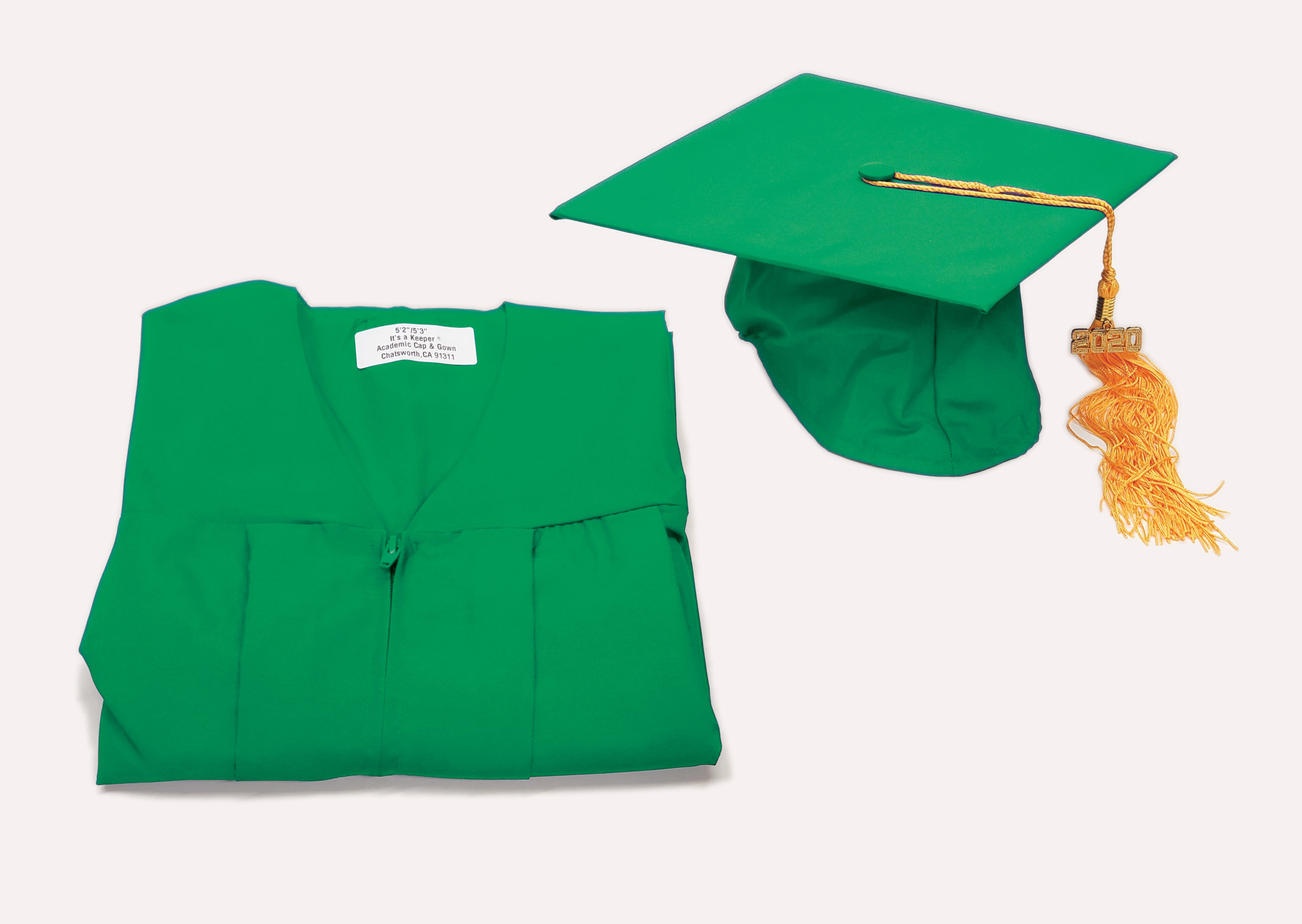 Kelly Green Honor Cords, Senior Class Graduation Products