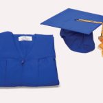 Royal Blue Graduation Caps and Gowns
