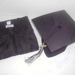 Navy Cap and Gown