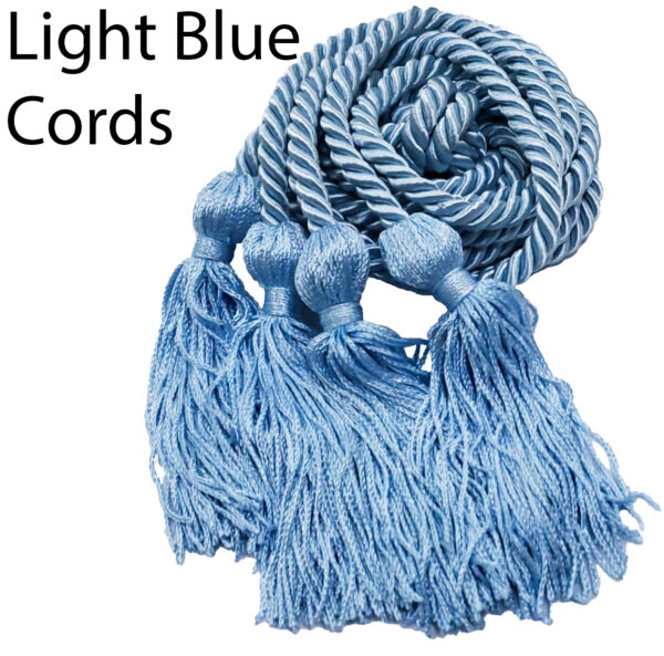 Light Blue Graduation Cords