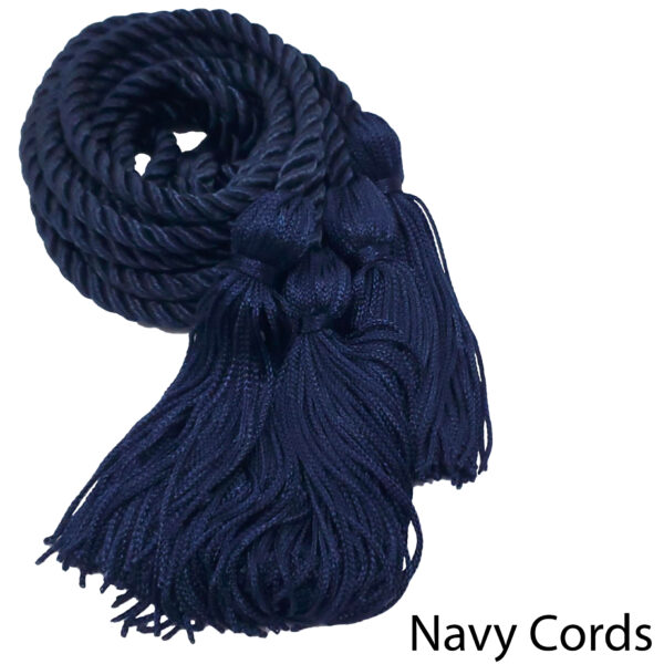 Navy Cords for Graduation