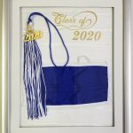 Framed Graduation Mask and Tassel