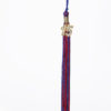 Red and Blue tassel with bling bling drop