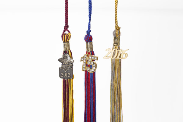 Tassels with various tassel drops