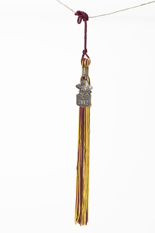 Red and Gold Tassel