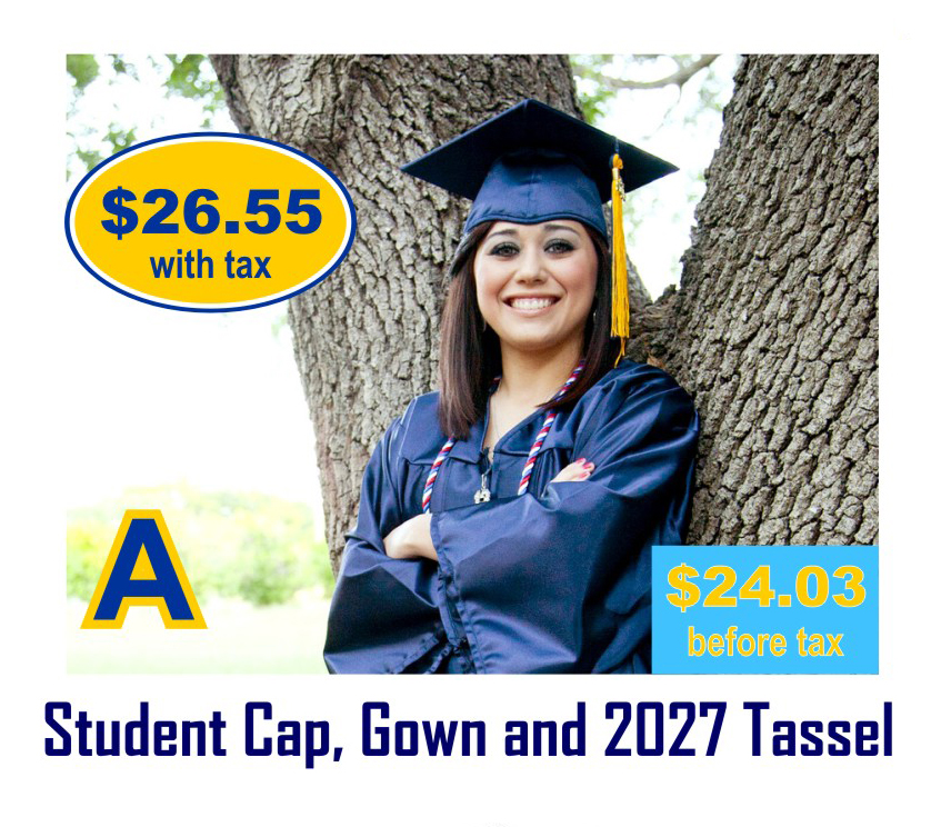 Alhambra HS_2027 Grad Gown Pkg