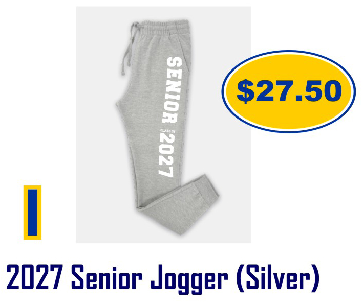 Alhambra HS_2027 Senior Jogger Silver