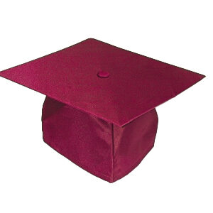 A Red Graduation Cap