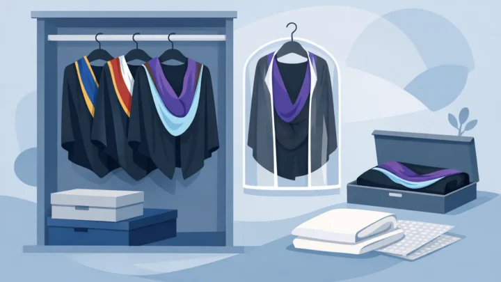 How to Store Academic Hoods Without Damage