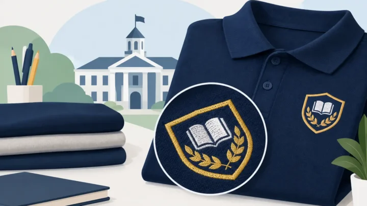 Institutional Embroidery That Represents Your School