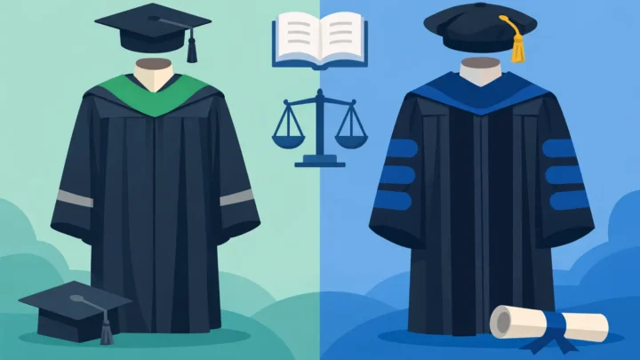 Masters Versus Doctoral Gowns: Key Differences